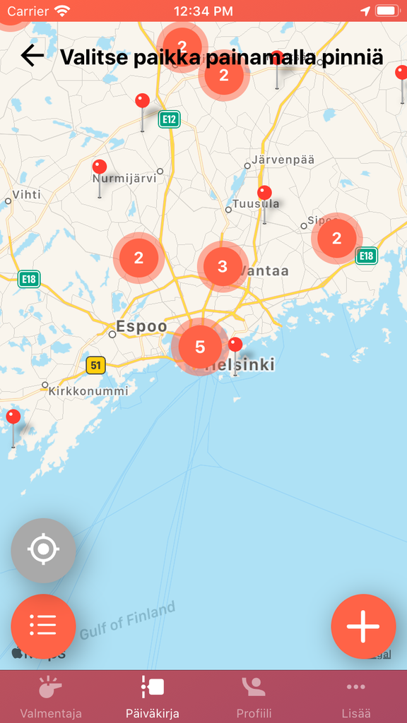 Voit lisätä ampumapaikkoja… Voit lisätä ampumapaikkoja…